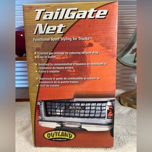 OUTLAND 33150.02  TAILGATE NET TRUCK BLACK, FULL SIZE TRUCKS- UNIVERSAL